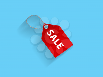 Sale Red Icon Vector Illustration
