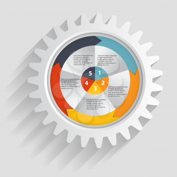 Infographic Templates for Business Vector Illustration. EPS10