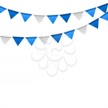 Party Background with Flags Vector Illustration. EPS10
