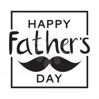 Fathers Day Background. Best Dad Vector Illustration EPS10