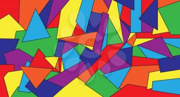 beautiful multicolored abstract background with rainbow color patterns. Vector Illustration. EPS10