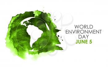 World environment day concept. Vector Illustration EPS10
