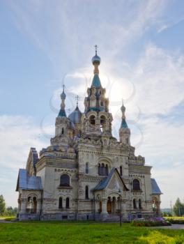 Temple of the Divine Savior of the image in the village Kukoba. Russia