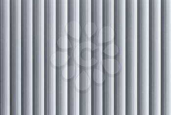 Gray metal shutter gate, industrial wall background texture