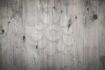 Gray vanished wooden floor, background photo texture