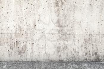 Abstract empty white interior background texture, concrete wall and floor