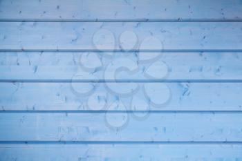 Blue wooden wall, frontal background photo texture