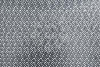 Closeup texture of gray metal plate with details