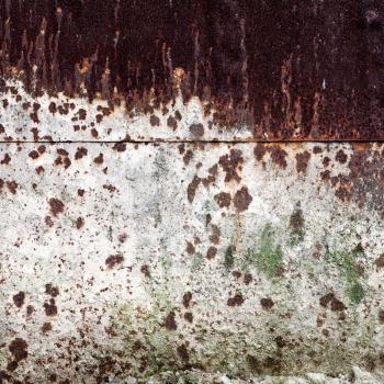 old rusted metal wall detailed photo texture