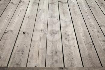 Natural wooden floor background photo texture with perspective effect