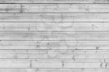 White wooden wall, close-up background photo texture