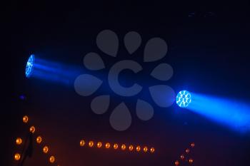 Blue LED spot lights, stage illumination equipment