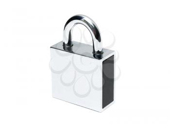 Padlock isolated on white background