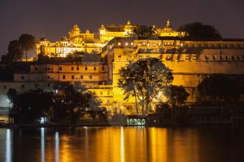 Udaipur City Palace in Rajasthan is one of the major tourist attractions in India