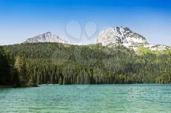 Veliki Medjed mountain and river, Zabljak, Montenegro