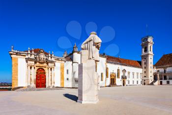 The University of Coimbra in Coimbra, Portugal