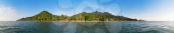 Tropical island panorama view (Thailand)