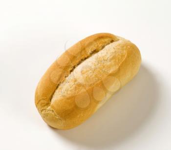 French bread roll - studio shot
