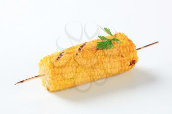 Grilled corn on the cob 