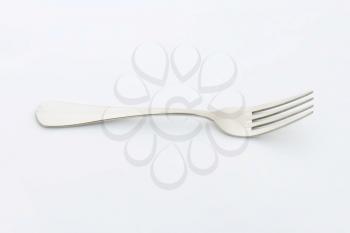 Plain four-pronged metal dinner fork