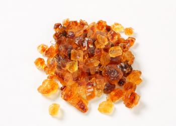 Brown rock candy with fine caramel flavor