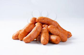 Gently smoked kielbasa sausages ideal for barbecues