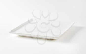 Oven proof square white ceramic platter