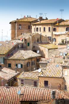 The town of Volterra, Tuscany, Italy