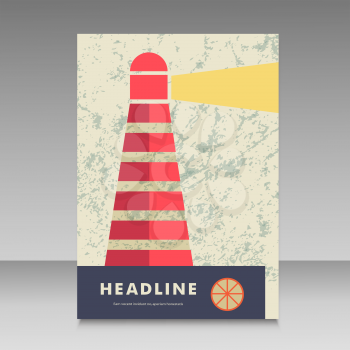 Lighthouse design for brochure
