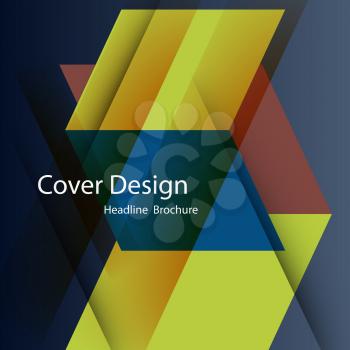 Vector geometric background. Line and square element for posters, flyers and your design.