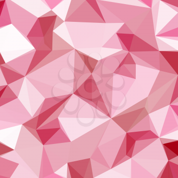 Low Poly Abstract Pattern, Colorful Polygonal Background. Vector