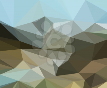 Background with Abstract Low Poly Geometrical Polygonal Pattern. Vector