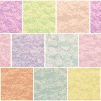 Abstract Seamless Background, Tile Checked Texture Pattern for Your Design, Split into Separate Parts of Various Colors. Eps10, Contains Transparencies. Vector