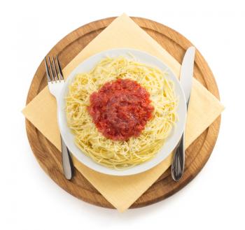 pasta spaghetti macaroni isolated on white background