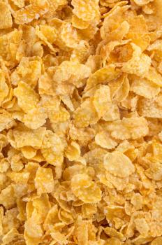 corn flakes as background texture