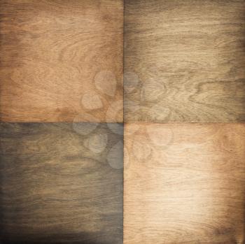 brown and black plywood wooden background texture, wall or floor surface