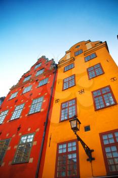 Stortorget place in Gamla stan, Stockholm Sweden.