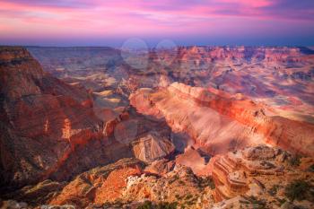 Amazing Sunrise Image of the Grand Canyon taken from Mather Point