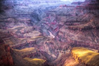 Amazing Sunrise Image of the Grand Canyon taken from Mather Point
