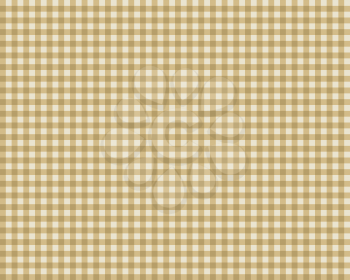 golden checkered picnic tablecloth, abstract background