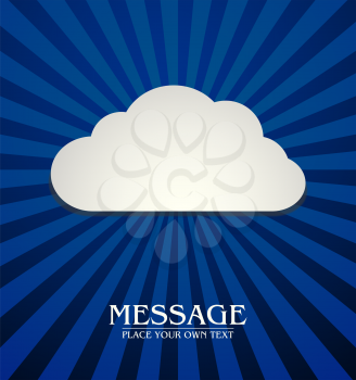 Cloud Background Vector