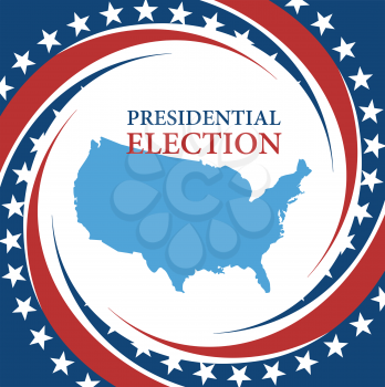 Voting Symbols vector design presidential election