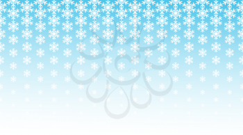 white snowflake, Christmas ornament, border, pattern of white snowflakes, Christmas background, halftone effect
