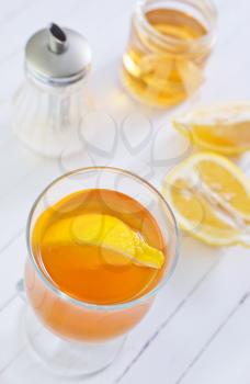 tea with lemon