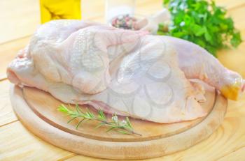 raw chicken