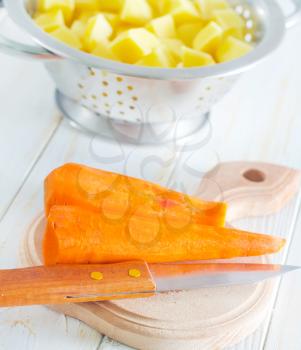 carrot and potato
