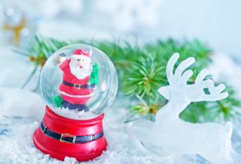 christmas decoration for  tree, christmas background, christmas decoration on a table