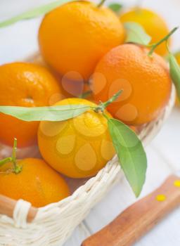Mandarines Stock Photo