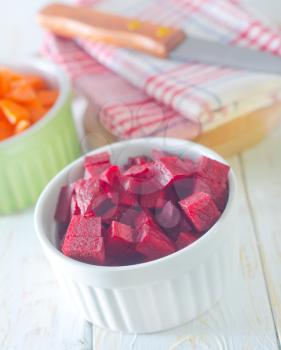 beet and carrot