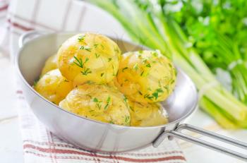 boiled potato